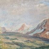 Peinture montagnes