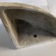 Art deco plaster wall lamp