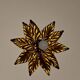 Mid century Florentine gold-plated ceiling light by Hans Kögl, 1960s