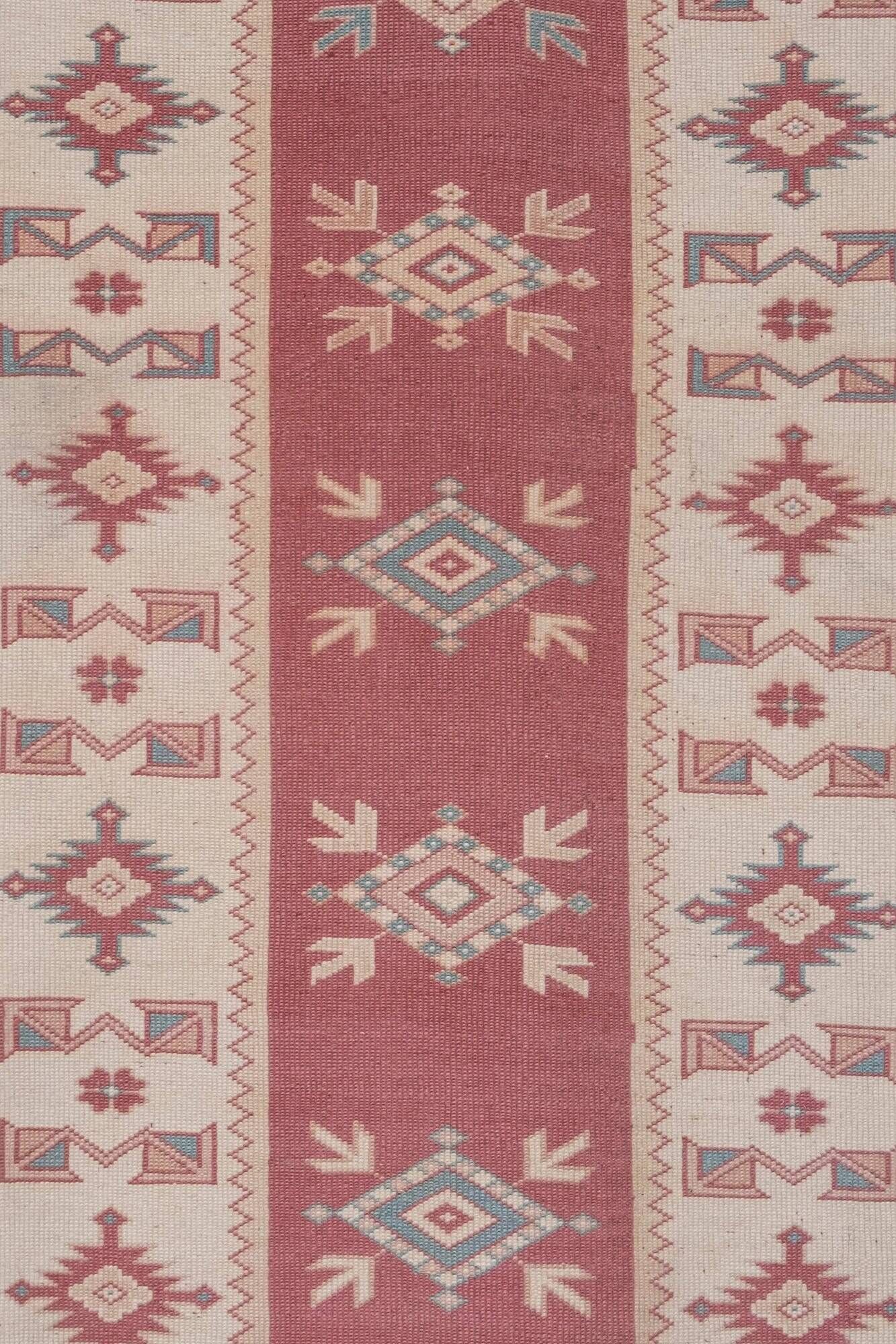 Vintage Turkish hallway rug 81x500 cm