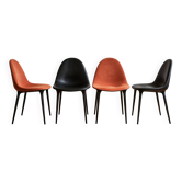 Suite de 4 chaises Caprice, Cassina