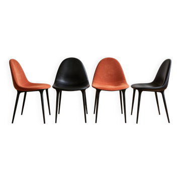 Set of 4 Caprice chairs, Cassina