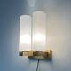 Opal glass Wall Lamp model C-1515/2 by Raak, 1960s | Mid-century Design