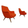 Organic Armchair by Walter Knoll for Antimott, Germany, 1950s