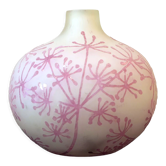 Vase pate de verre