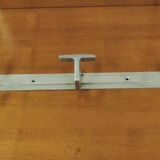 1950 aluminum five-hook coat rack