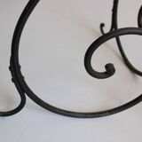 Large Wrought Iron Floor Candelabra, 1950s