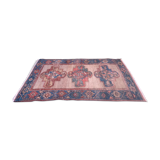 Antique caucasian rug 155x88 cm vintage, wool, red