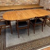 Table & chaises by Ole Wanscher, Poul Jeppesen, Danemark