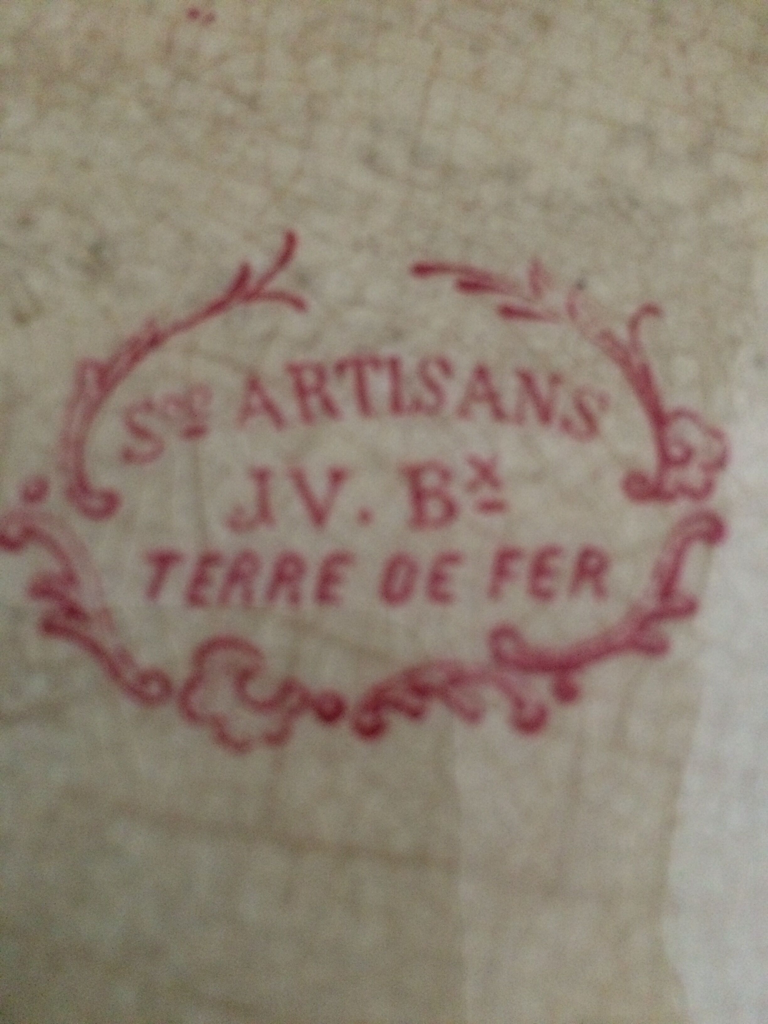 Ravier Terre de Fer earthenware of Bordeaux XIXe