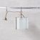 Italian brass and glass pendant light