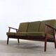 Vintage Teak 3er Sofa Danish Mid Century Design 50er 60er