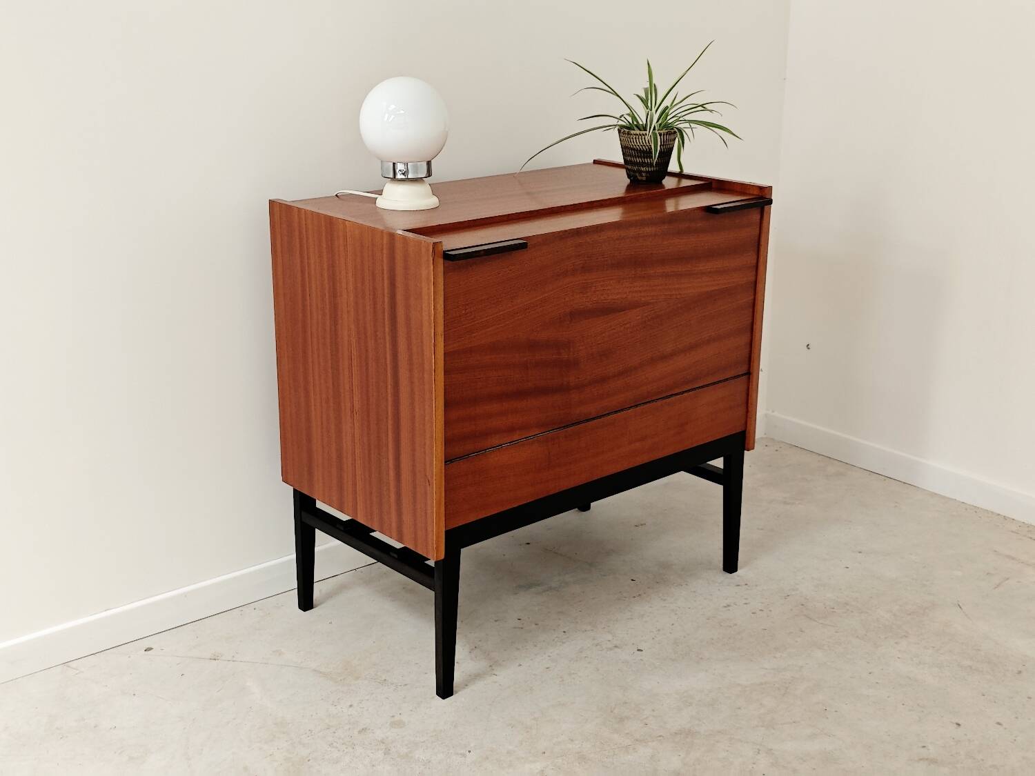 Blanket chest or mini bar UP Zavody by Frantisek Mezulanik year 60