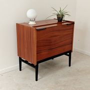 Blanket chest or mini bar UP Zavody by Frantisek Mezulanik year 60