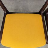 Pair of Danish Scandinavian chairs in rosewood, 1960s.