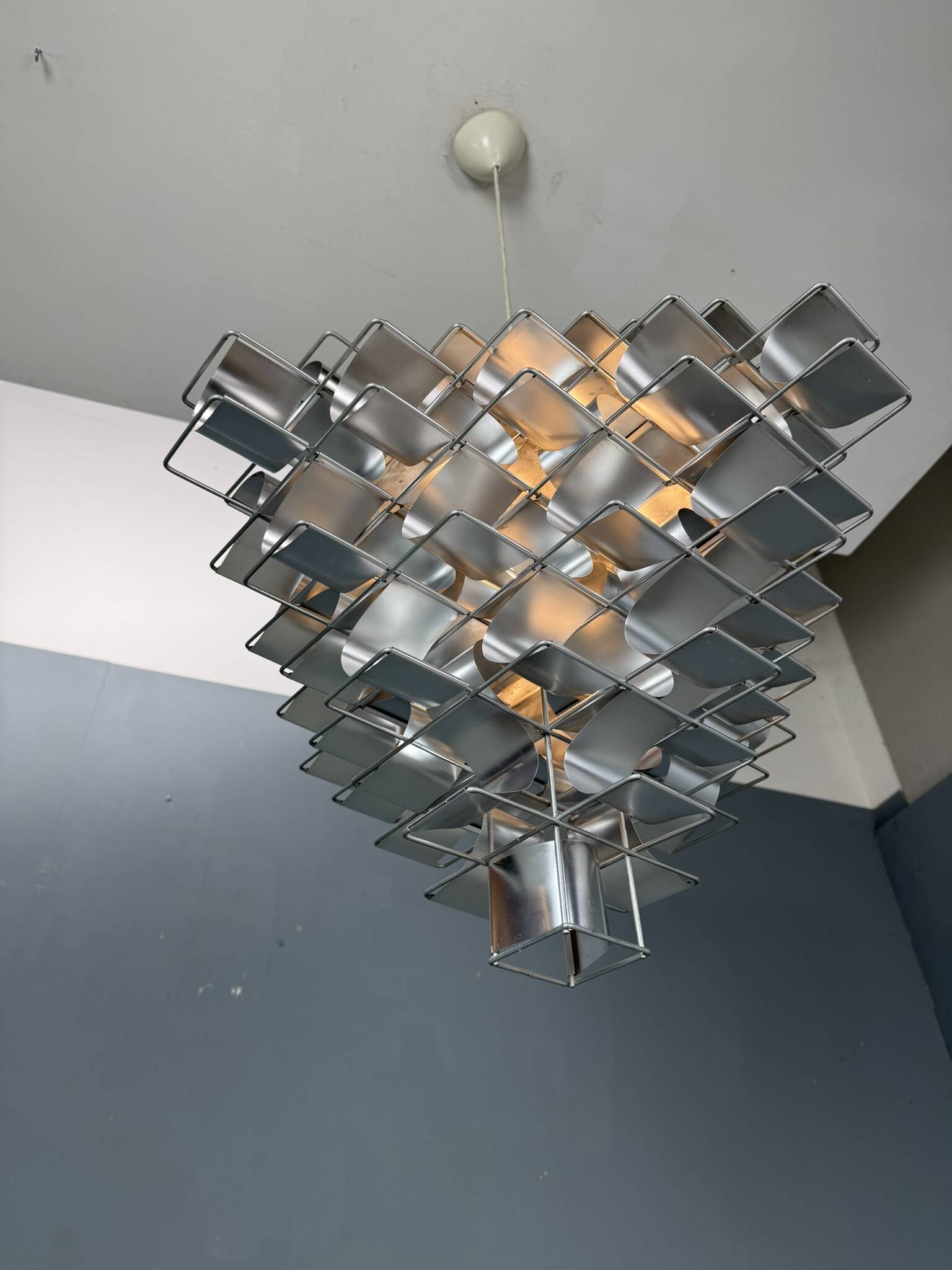 Huge Max Sauze Cassiopé Pendant Lamp 1969, France
