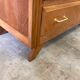 Commode vintage aux pieds compas