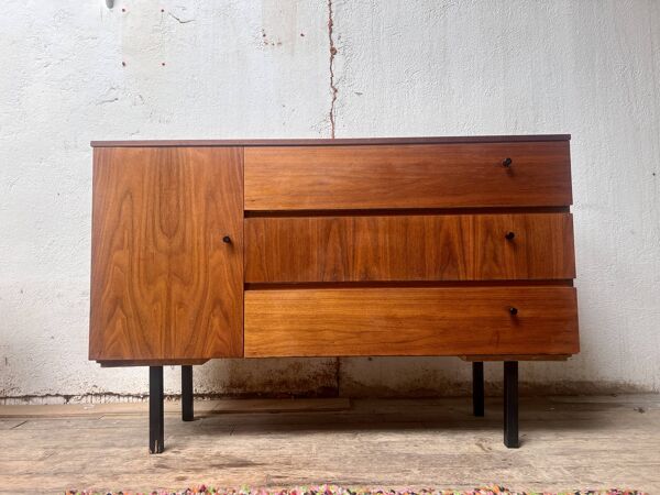 Meuble TV/hifi enfilade vintage moderniste Français