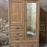 Antique Art Deco wardrobe