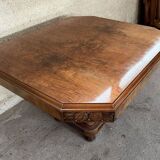 Hexagonal Art Deco Period Table In Walnut