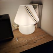Paolo Venini mushroom desk lamp murano glass 1960 venice