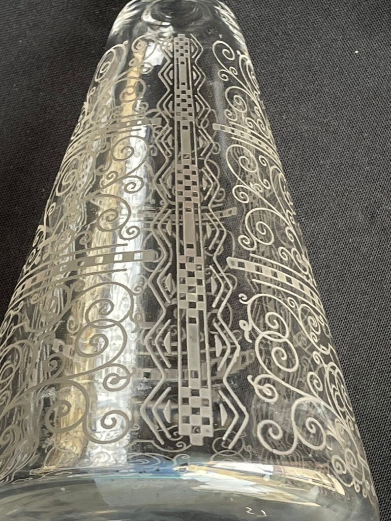 Carafe Baccarat service Lido – Art Deco