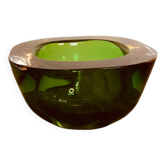 Cendrier en verre sommerso  de Murano