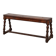 Antique English oak farmhouse bench, UK ca. 1850
