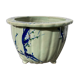 Chinese blue ceramic pot cover