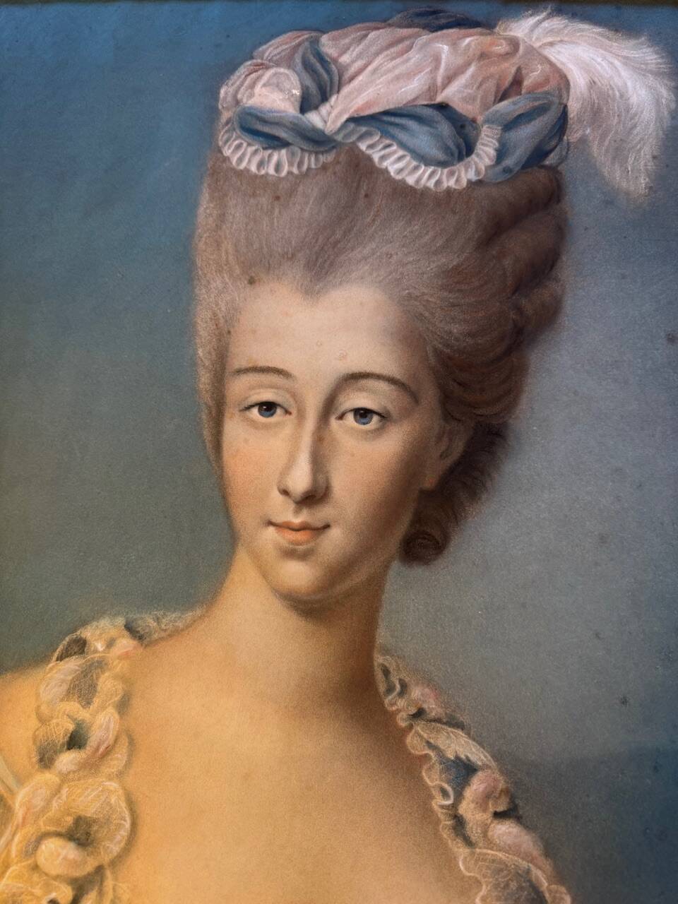 Portrait of an elegant 19th century woman