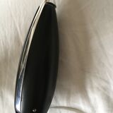 Retractable wood design hook black wood