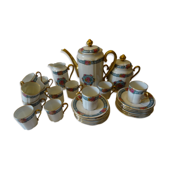 Service à café Limoges vintage