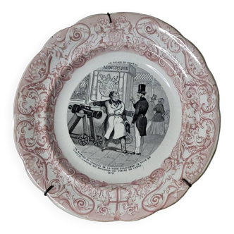 Gien talking plate