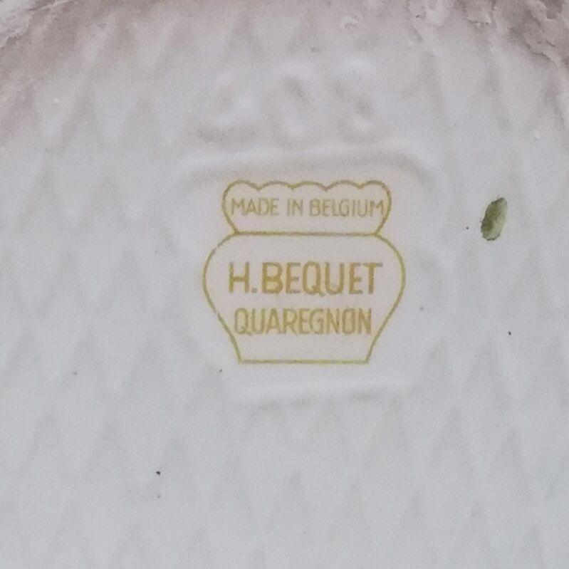 Ceramic vase signed Hubert Bequet