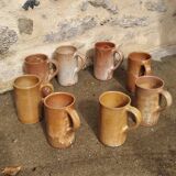 Mug in enamelled stoneware