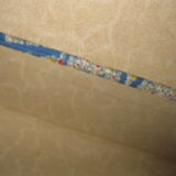 Sewing box jewelry storage fabric to motis