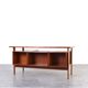Mid-Century Danish Teak Executive Desk by Kai Kristiansen for FM Møbler