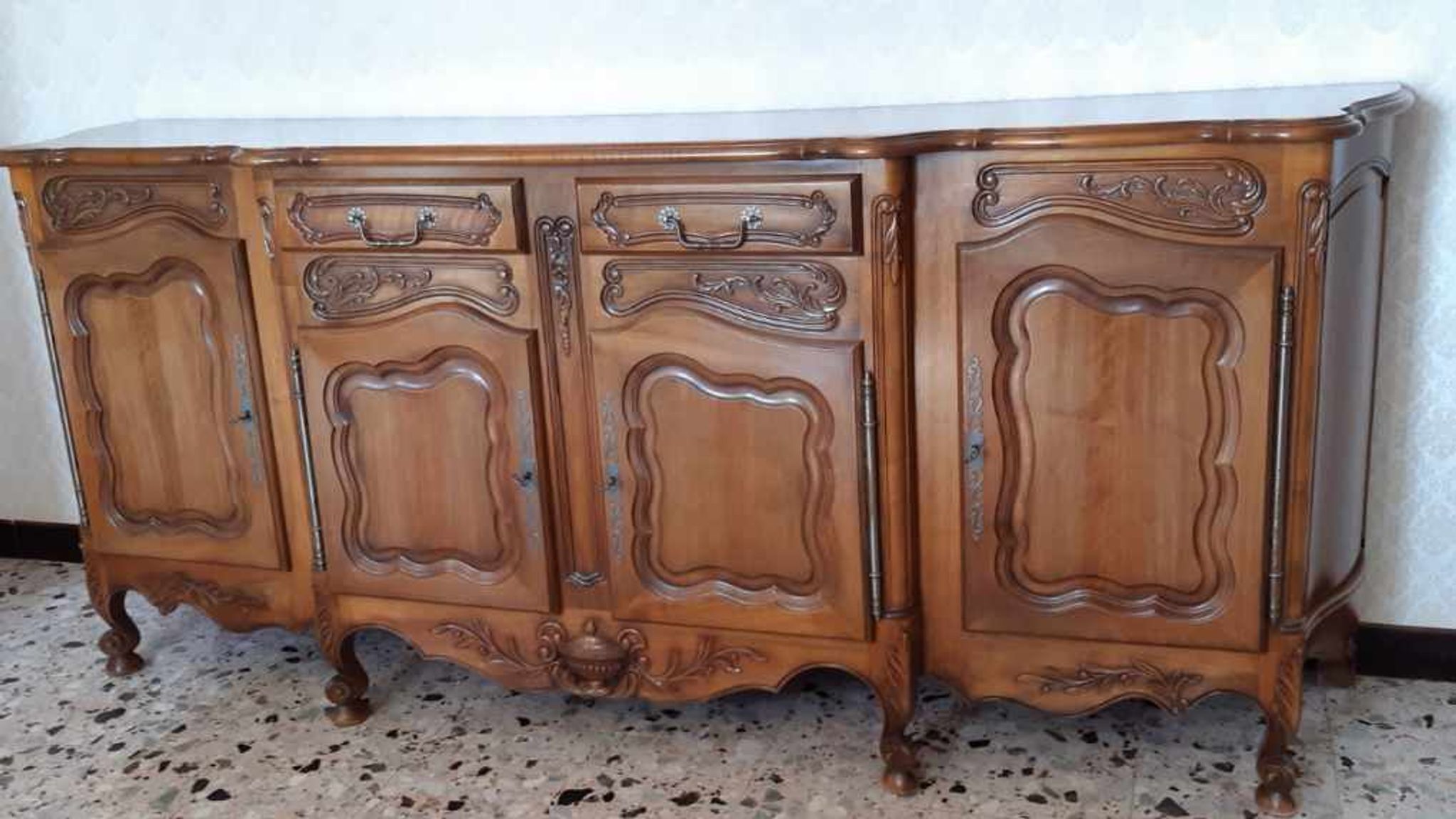 Walnut sideboard