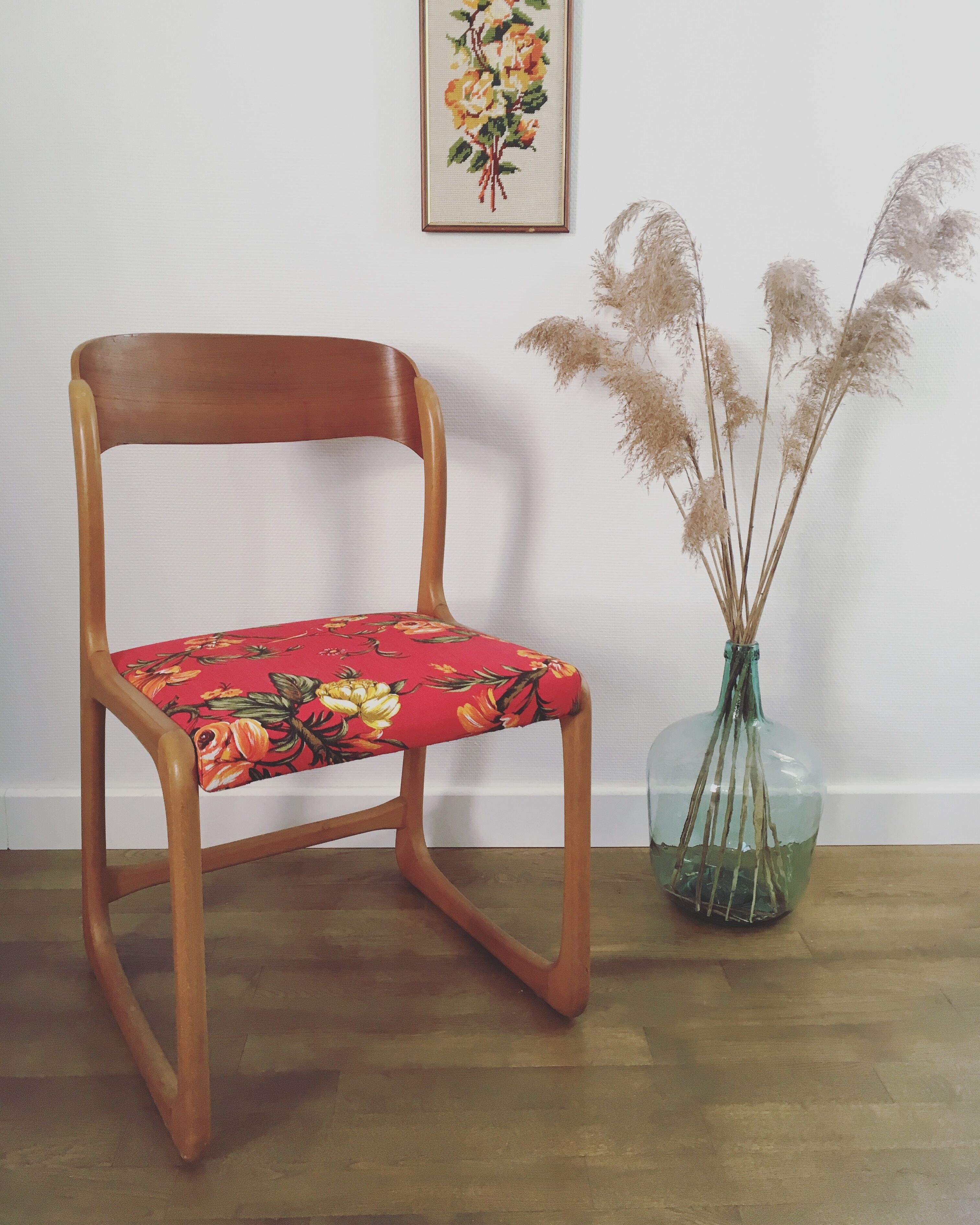 Gorgeous renovated Baumann sled Chair
