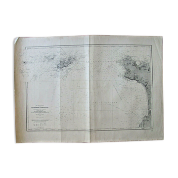 Nautical chart From Diélette to Omonville - Guernsey