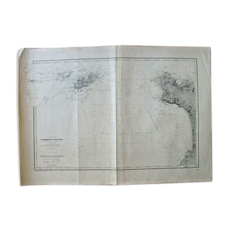 Nautical chart From Diélette to Omonville - Guernsey