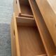 Danish TV cabinet in solid beech from the 70s-80s