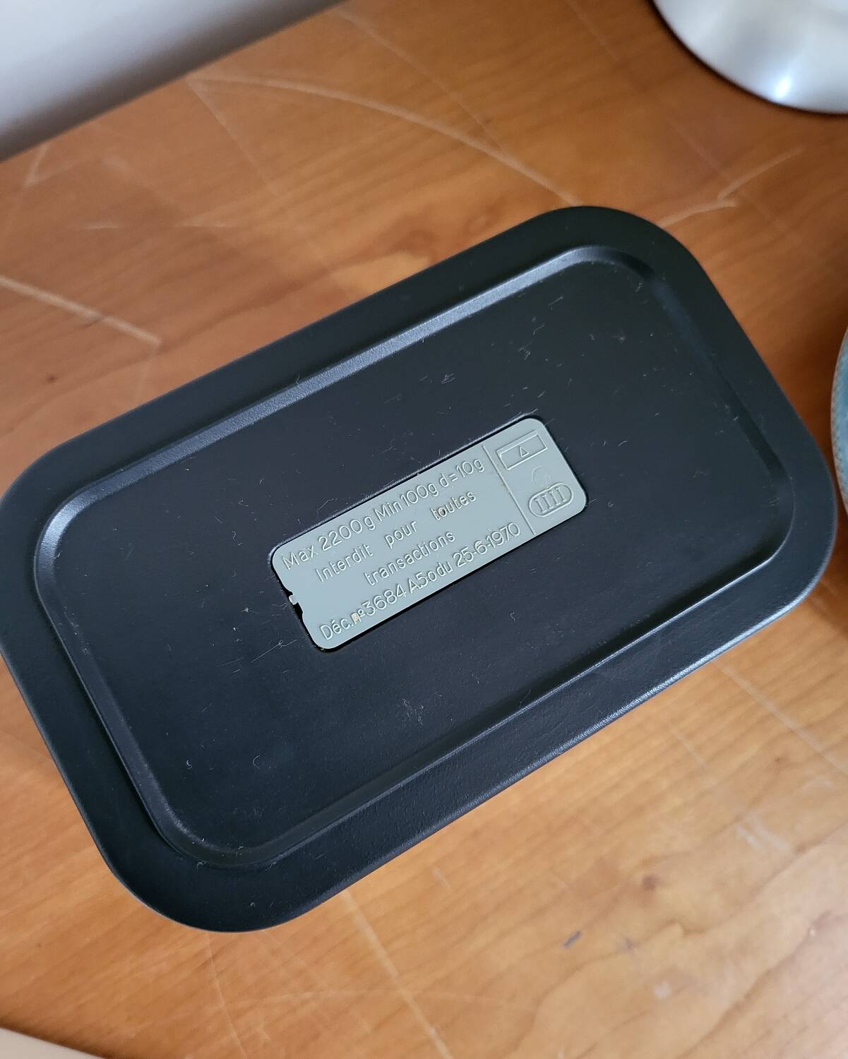 Terraillon 2000 Vintage White Kitchen Scale