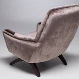 Geisha armchair high back