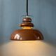 Suspension marron Space Age Mid-Century Anvia