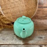Vintage turquoise teapot
