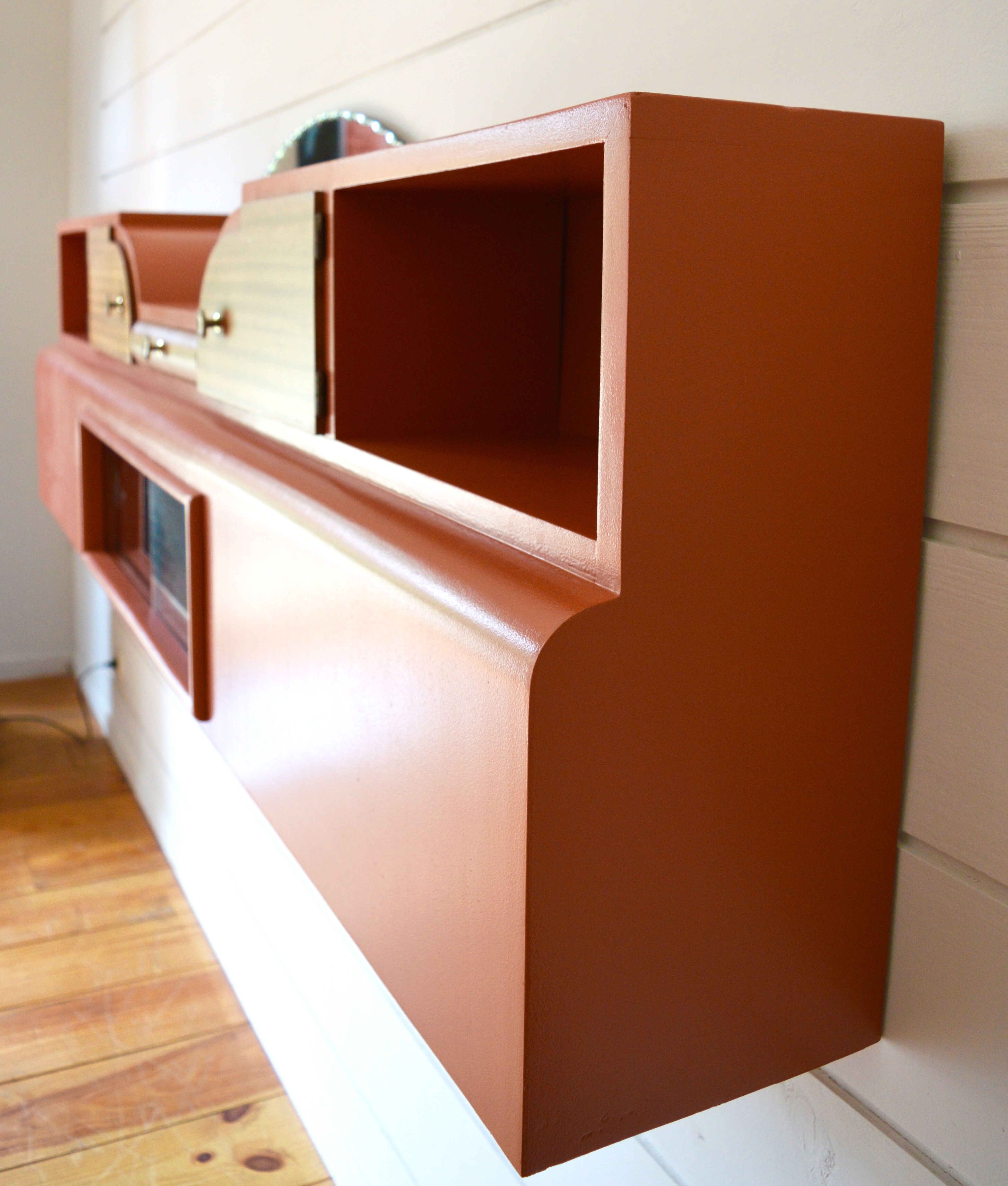 Shelf cosy 'terracotta'