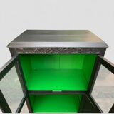 Buffet parisien vitré noir art déco 1930