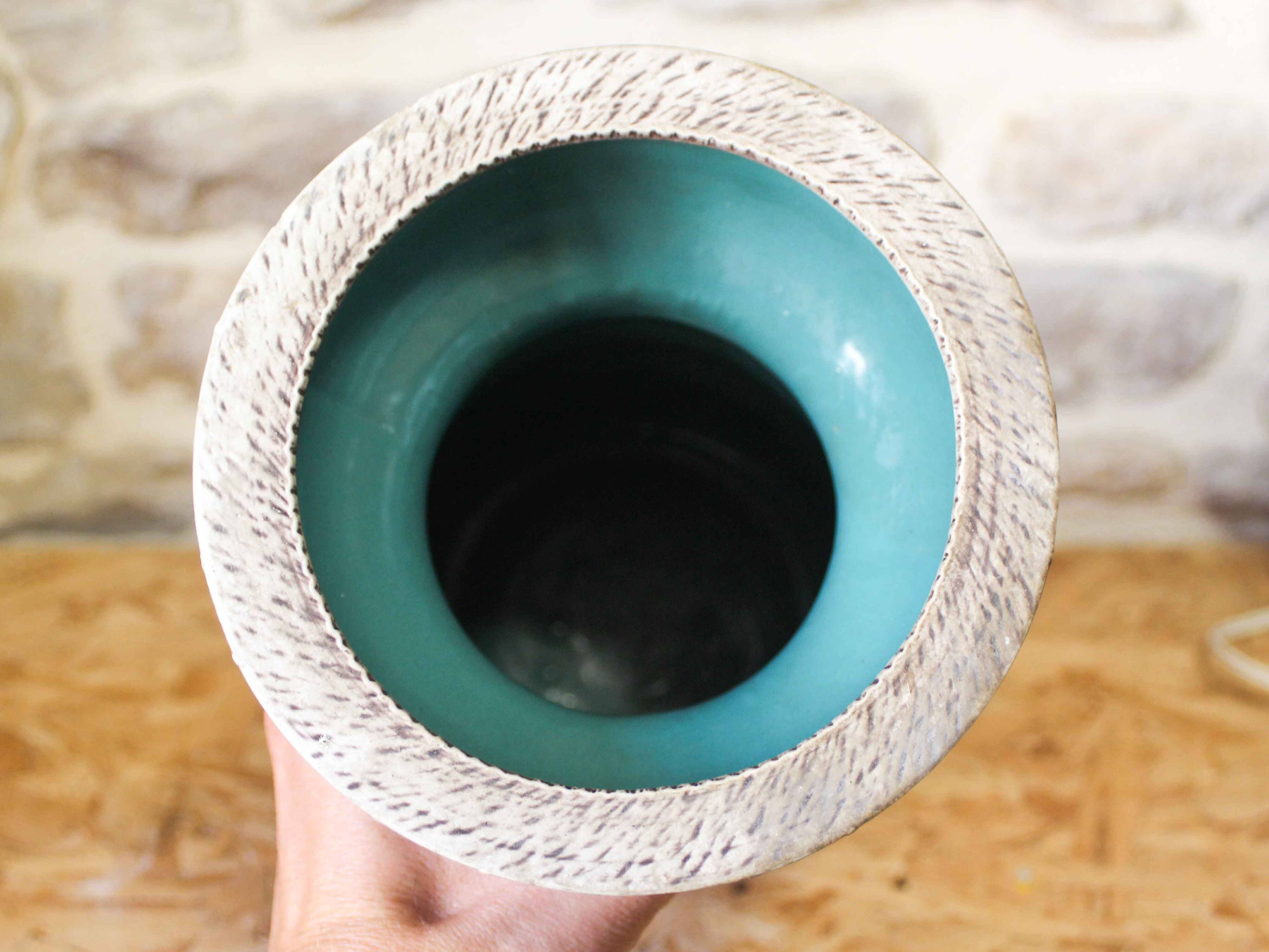 Large ceramic vase by Jacques Breugnot