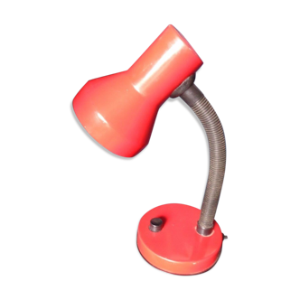 Lampe de bureau rouge articulé